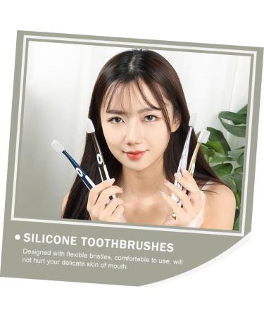 Healvian 8st Nano Toothbrush Set - Ergonomic Health & Massage Travel Toothbrushes for Adults | Replacement Heads & Accessories - Buy Online on GoSupps.com