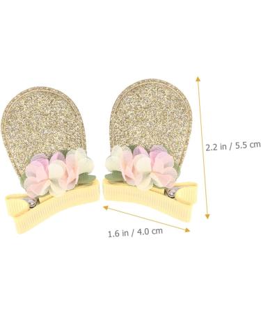 FRCOLOR 6 Pairs bunny ear hair clip easter hair barrettes bunny ears hair clips chinese new year costume rabbit hairpins sequin rabbit hair clips Sequin Glitter delicate top clip baby girl - Buy Online on GoSupps.com