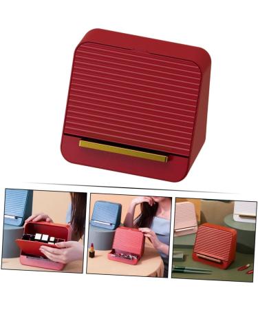 minkissy 1 Pc Lipstick Storage Box Lipstick Holder Cosmetic Containers Multipurpose Storage Container Cosmetic Holder Grid Container Shelf abs - Buy Online on GoSupps.com