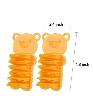 Kids Soft Bristle Nail Scrubber Brush - Set of 2 | Plastic Fingernail Brush for Hand Cleaning - Buy Online on GoSupps.com