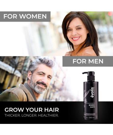 Volis Reverse Hair Growth Shampoo with Keratin & Wheat Protein - Sulfate-Free Treatment (8.5 fl oz) - Buy Online on GoSupps.com