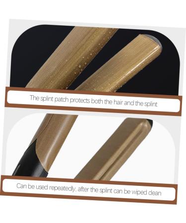 FOMIYES 100 Pcs Perm Iron Heat Insulation Patch Stickers Curling Iron Sticker High Temperature Sticker 10.00X10.00X0.10CMx5pcs As Shownx5pcs - Buy Online on GoSupps.com