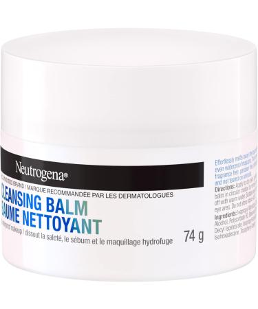 Neutrogena Cleansing Balm - Makeup Remover - Paraben Free Facial Cleanser - Fragrance Free 74 grams - Buy Online on GoSupps.com