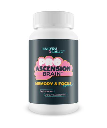 Pro Ascension Brain - Memory & Focus Formula - Cognitive Support Brain Supplement - Advanced Nootropic Brain Booster Pills for Enhanced Mental Performance Memory Concentration & Focus