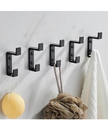 Angoily 2pcs Up and Down Double Hook 2 Double Layer Towel Rack - Buy Online on GoSupps.com