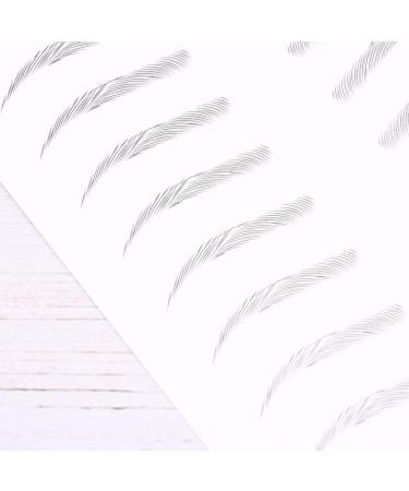 Solustrie 20 Pairs Waterproof Eyebrow Stickers - Durable Authentic Forehead Shaper for Men & Women - Buy Online on GoSupps.com