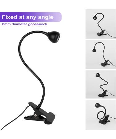 Buy Swan Neck UV Lamp for Nails - 395nm Mini UV Light with 1.5m USB Cable | Perfect for Gel Nail Hardening & Resin Projects - Buy Online on GoSupps.com