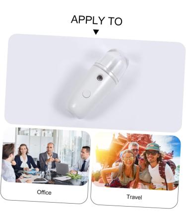 Baluue 1 Set Spray Hydrating Apparatus Mist Sprayer Face Steamer Mister Lash Facial Mister Plastic White - Buy Online on GoSupps.com