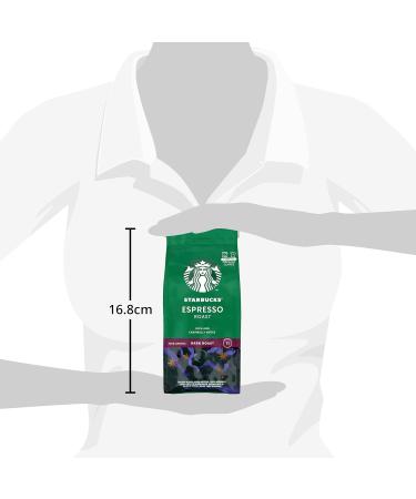 STARBUCKS Espresso Roast Brown Roast Ground Coffee 200g (Pack of 6) - Buy Online on GoSupps.com