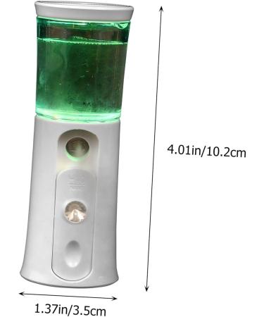Hemoton 3 Sets Hydrating Instrument Portable Humidifier Moisturizing Portable Face Steamer Abs White - Buy Online on GoSupps.com