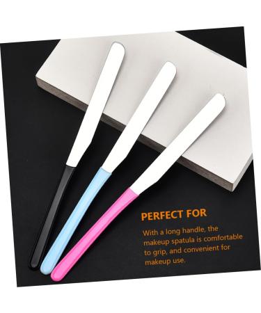 POPETPOP Cosmetic Mixing Spatula Makeup Stirring Tool Double Sided Design For Foundation Blush Eyeshadow 1600X100X050CM Pink - Buy Online on GoSupps.com