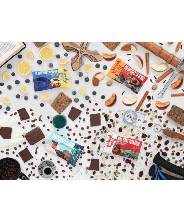 Muddy Dog Human Treats - Energy Bar Variety Pack - Gluten-Free Nut-Free Granola Bars (12 Pack) Variety 12 Count - Buy Online on GoSupps.com