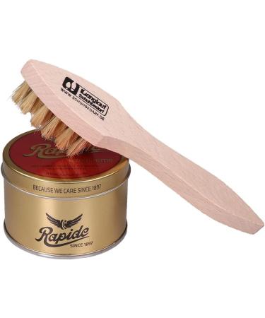 Buy Rapide Leather Cream 150ml with Application Brush - Perfect for Stressed Leather | Langlauf Schuhbedarf - Buy Online on GoSupps.com