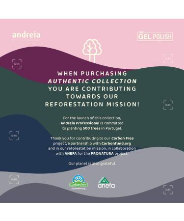 Andreia Professional Gel Polish G43 Pink Sunset - Solvent & Odor Free Nail Color | Best International Shipping - Buy Online on GoSupps.com