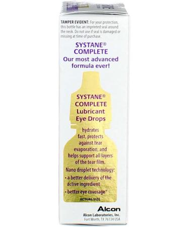 Systane Complete Eye Drops (Pack of 2) - Hydrating Eye Relief for Dry Eyes - Fast International Shipping - Buy Online on GoSupps.com