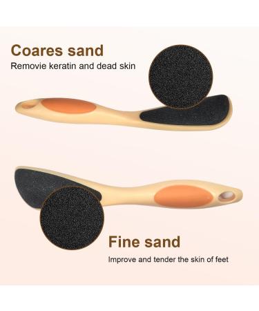 Ruayia Callus Remover Double-Sided Foot Scraper Callus Remover Dead Skin Callus Remover Feet Callus Shaver for Foot and Hand Callus Removal on Wet and Dry Feet - Pink - Buy Online on GoSupps.com