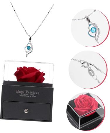 ABOOFAN Rose Box Floral Boxes Handmade Preserved ROS Valentine's Day Student Box Korean Fashion As Shown 10x9cm - Buy Online on GoSupps.com