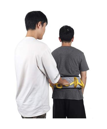 ZZBB Transfer Gait Belt with Handles Transfer and Standing Assist Transfer Walking Gait Belt for Elderly Seniors