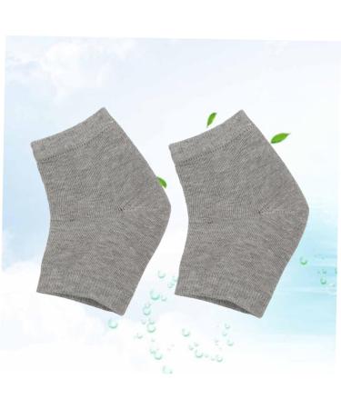 Ipetboom Gel Heel Socks Cracked Heels Gel Socks Silicone Gel Crystal Perfume Bottle Feet Cracked Socks Scissor Sleeve Nylon Socks Silicone Heel Socks Moisturizing Open Toe Socks - Buy Online on GoSupps.com