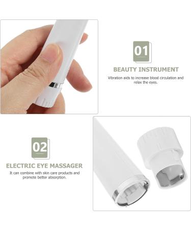HEMOTON Appareil de Massage Oculaire lectrique Anti- ge Argent Masseur Yeux Compact Soins Oculaires et Fatigue Outil de Soin Ergonomique pour Types de Peau - Buy Online on GoSupps.com