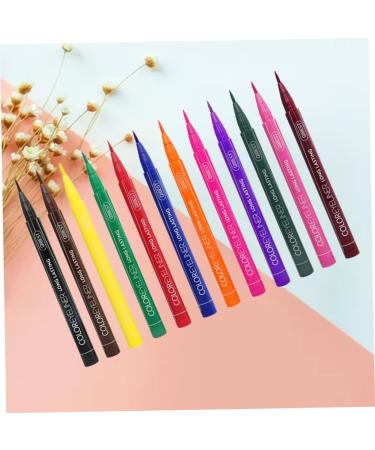 Beavorty 36 Pcs Eyeliner Pencil Women s Suits Colored Eyeliner Liquid Eyeliner Set Matte Makeup 1 count (Pack of 1) As Shownx3pcs - Buy Online on GoSupps.com