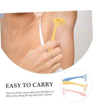 FRCOLOR 9 STK Manual Hair Removal Knife & Back Hair Razor - Rustproof Body Razor for Women | Travel-Friendly Arm Hair Shaver - Buy Online on GoSupps.com