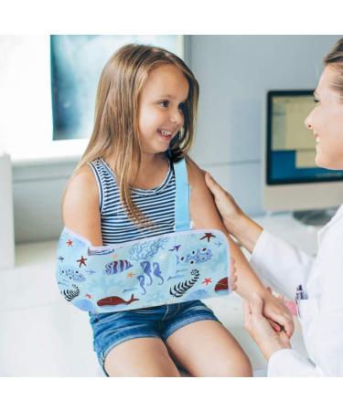 Children's Forearm Sling Lifting Straps - Shoulder Immobilizer for Kids Breathable Arm Sling for Elbow Injury Wrist Rest Medical Support - Buy Online on GoSupps.com