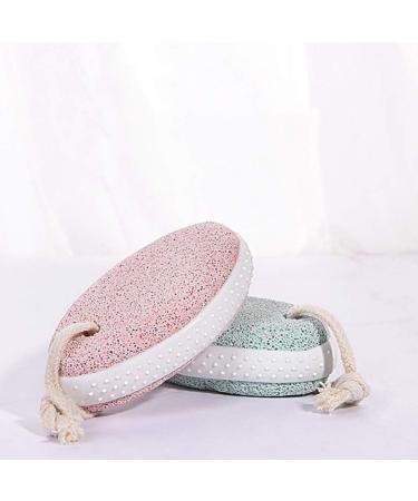Heallily Pumice Stone for Feet - Exfoliating Dry Skin Remover - Foot Scrubber for Hands, Heels & Body - Pink - Buy Online on GoSupps.com