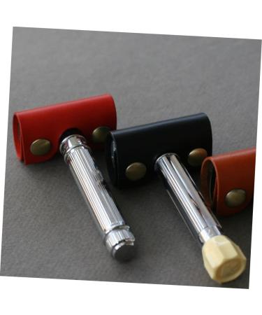 Doitool 3-Stage Razor Fall Head Protection - Safety Sleeve & Cover for Razor Travel-Friendly Artificial Leather Wallet - Buy Online on GoSupps.com