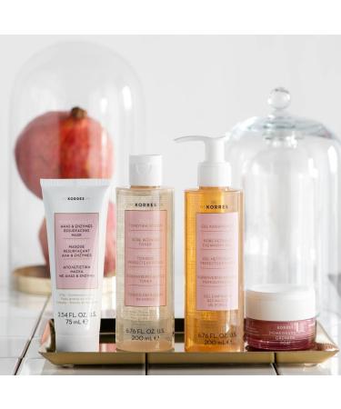 Korres Pomegranate AHAs Mask - Revitalizing Skincare 75 ml | Shop Internationally - Buy Online on GoSupps.com