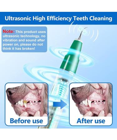 Ultrasound Tartar Remover Tooth Cleaner for Dogs & Cats | Dental Care Set for Healthy Teeth & Fresh Breath - Buy Online on GoSupps.com