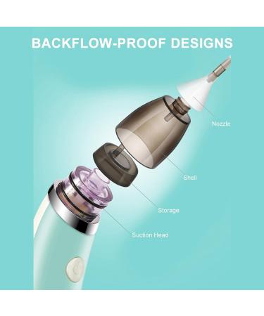 Electric Vacuum Ear Nose Cleaner - Multi-Function Nasal Aspirator for Baby Safety - Cordless Earwax Remover - Buy Online on GoSupps.com