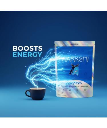Aziz Arkani Aarkani Coffee+ Mushroom Coffee with Collagen Protein & Nootropics  Lion s Mane Reishi & Chaga Adaptogens  Jitter Free Energy Elevated Mood Gut & Brain Support  30 Servings - Buy Online on GoSupps.com
