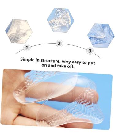 NOLITOY 9 Pairs Forefoot Pads - Ball of Foot Inserts & Bunion Protectors | Honeycomb Pedicure Sponge Scrubber for Sesamoiditis Relief - International Shipping Available - Buy Online on GoSupps.com