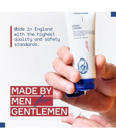 Seven Potions All-Natural Hand Cream for Dry Chapped Hands 75ML - Non-Greasy Lightweight Long-Lasting Hydration - Infused with Shea Butter Aloe Vera - Travel-Friendly - Vegan Cruelty-Free - Buy Online on GoSupps.com