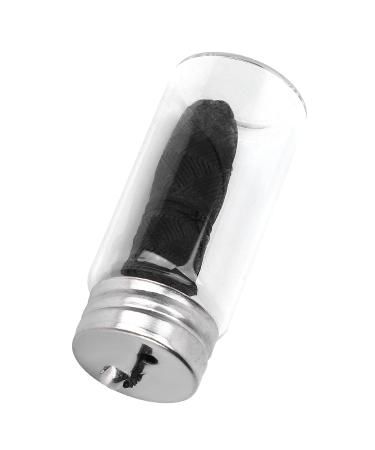 Portable Black Dental Floss with Refillable Container - Nature Tooth Flap & Plaque Removal | Shop Internationally - Buy Online on GoSupps.com