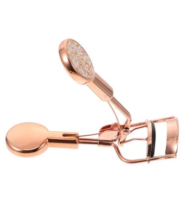 Ipetboom Eyelash Curler Lash Curling Clips Lashes Tool Eyelash Curl Tool Carbon Steel Brush Comb Curler Hair Rollers for Women Spring Tools Miss Stainless Steel Cosmetic Beauty Tools