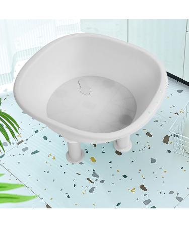 Alomejor Bain de Si ge pour Bol Profond Antid rapant Soins Post-partum Confortables pour Femmes Enceintes Plastique (WHITE) - Buy Online on GoSupps.com