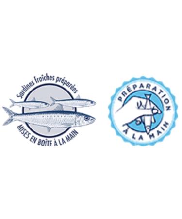 Buy Breton Sardine Filets in Extra Native Olive Oil with Five Pepper Berries - Boneless 200g | Authentic French Seafood - Buy Online on GoSupps.com