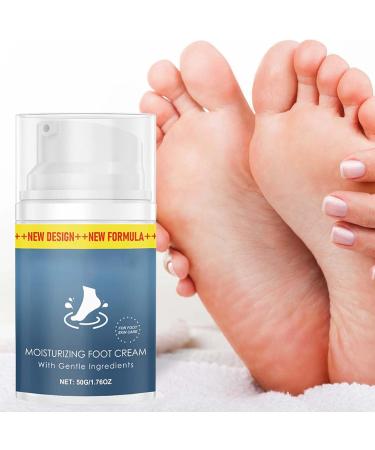 Repair Cream for Cracked Feet | Removes Dead Skin & Moisturizes Feet | Nourishing and Softening for Athletes Seniors Women and Men - Buy Online on GoSupps.com