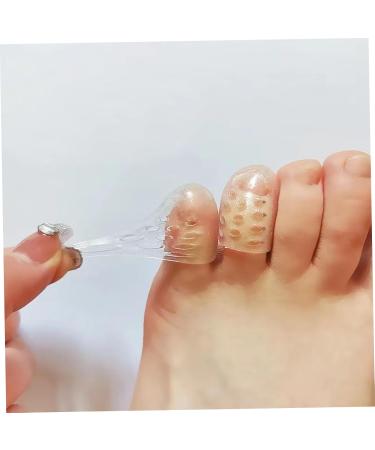 30Pcs Toe Protectors - Anti-Friction Transparent Silicone Toe Separators Breathable & Sweat-Proof Soft Caps for Men & Women | Improve Comfort & Prevent Foot Pain - Buy Online on GoSupps.com