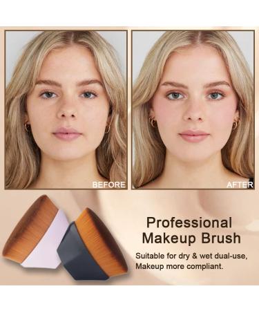 Professional Liquid Foundation Brush Set for Flawless Face Makeup Contouring - Buy Online on GoSupps.com