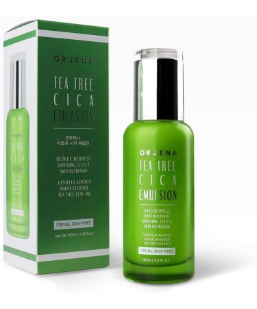 ORJENA Tea Tree CICA Toner - Anti-Redness Anti-Oxidant Soothing Effect Skin Nutrition - Centella Asiatica Madecassoside Tea Tree Extract - for All Skin Types 120ml New Wt - Buy Online on GoSupps.com