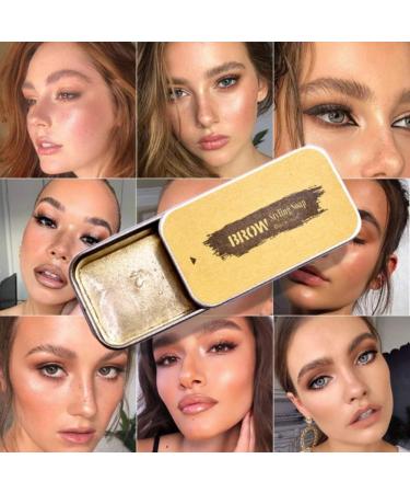 Allbestaye Brows Styling Soap Pomade Striking Brushed-up Eyebrows Hollywood Style 3D Waterproof Gel - Buy Online on GoSupps.com