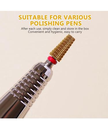 Konesky 5 in 1 Nail Drill Bit Electric Nail Drill Bits Removing Cuticle Tools Tungsten Steel Bits Manicure Pedicure Professional Salon Tool professional 3/32 Cuticle Drill Bit - Buy Online on GoSupps.com