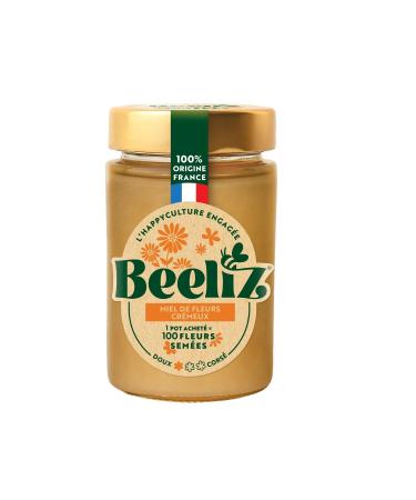 BEELIZ Miel de Fleurs Cr meux de France Douceur Onctueuse au Go t Floral (Pot 250g) - lot de 3 - Vendu par Lot
