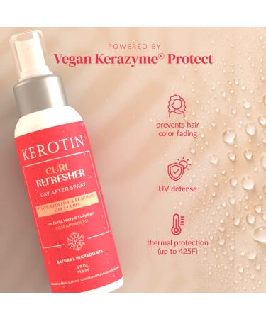 Kerotin Curly Hair Products - Parent (Curl Refresher) - Buy Online on GoSupps.com