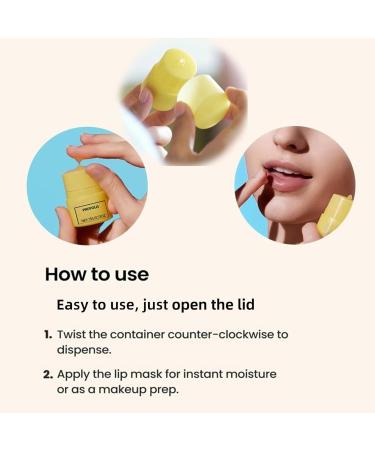 2PCS Honey Lip Butter 12hrs Long-lasting Moisture Gentle Exfoliation Hygienic Twist Dispenser korean skin care - Buy Online on GoSupps.com