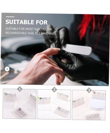 Healeved 3 Sets Nail Polisher Nail Head Accessory Pet Nail Manicure Tools Nail Gel Kit Nail Builder Gel Kit Electronics Kit Diamond Boxed Electronic Kit Alloy Tungsten Steel - Buy Online on GoSupps.com