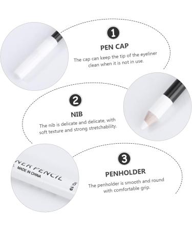 NOLITOY 84 Pcs Eyeliner Pencil Eyeshadow Highlighters White Eyeliner Makeup Highlighter Liquid Makeup Set - Buy Online on GoSupps.com